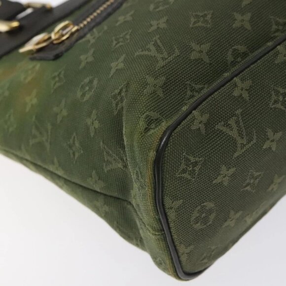 LOUIS VUITTON Monogram Mini Lucille PM Hand Bag TST Khaki M92682 LV Auth 128427 - Picture 5 of 16